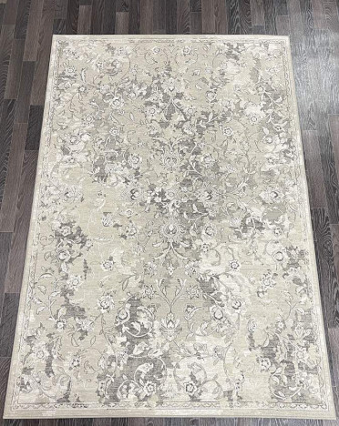 Ковер бельгийский 690026555 Fresco Palazzo (PP Heatset Высокоплотный, бежевый, серый)