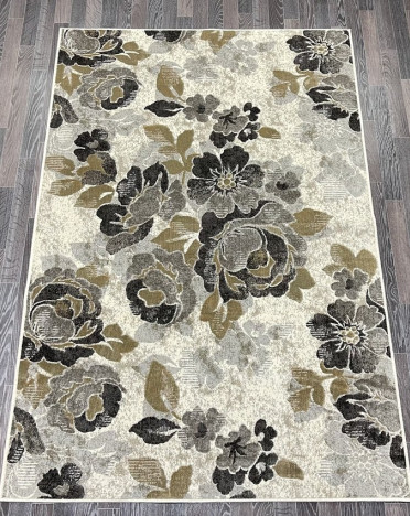 Ковер бельгийский 895306959 Matrix (Вискоза, серый, кремовый)