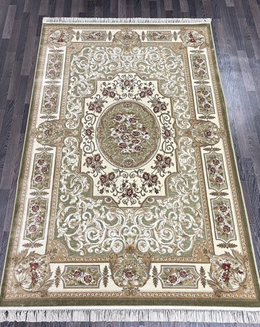 Ковер бельгийский 5134498770 KUNDUZ (Вискоза, зеленый)