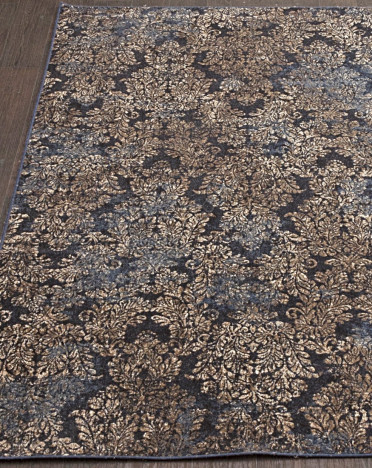 Ковер бельгийский 896508929 Matrix (Вискоза, синий)