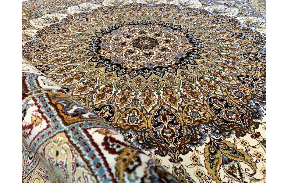 Ковер турецкий Абришим 3809A CREAM прямоугольный