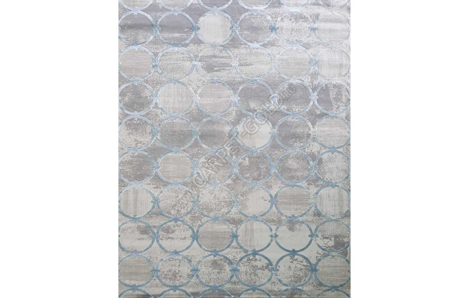 Ковер 36444B STAN BLUE / BLUE Amatis (Reis) рисунок круги
