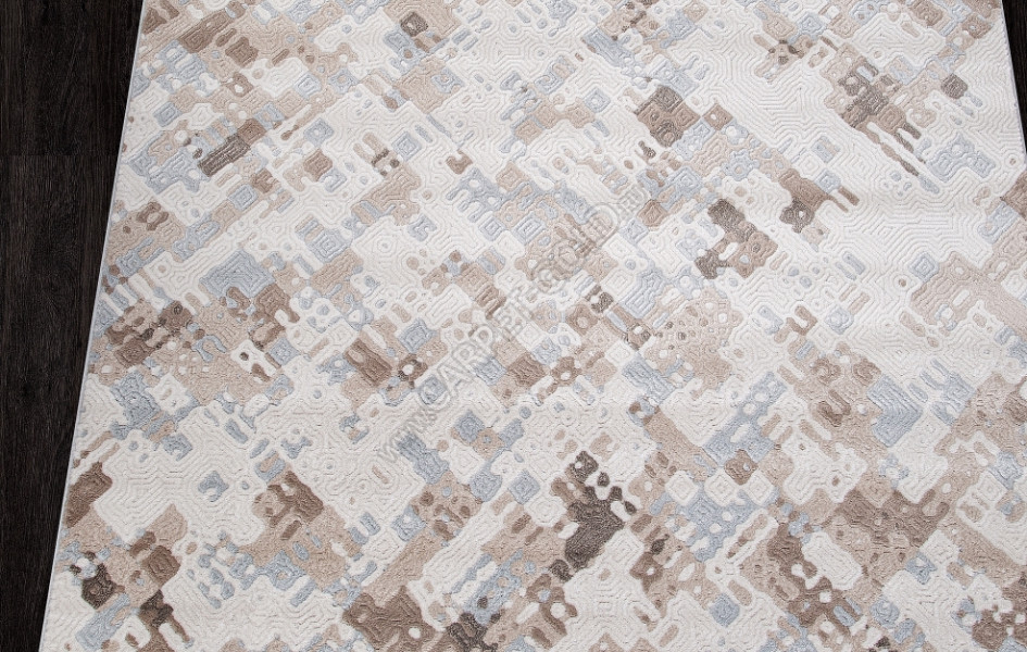Российский ковер D958 - CREAM - Прямоугольник - коллекция MIRANDA