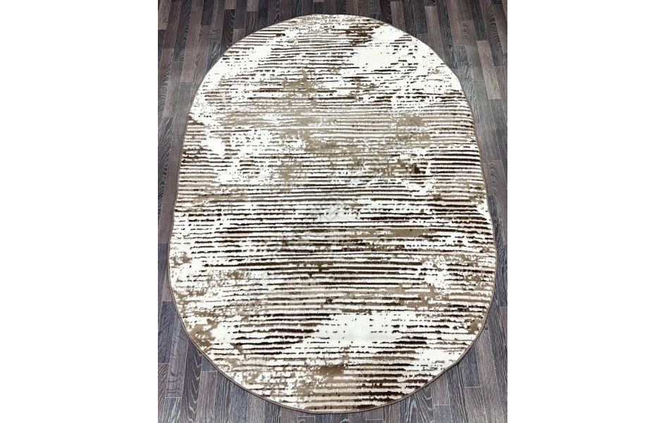 Ковер турецкий D071A_VIZON коллекции Bojnord овальный