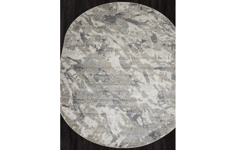 Ковер F153 - BEIGE - Овал - коллекция TORNADO