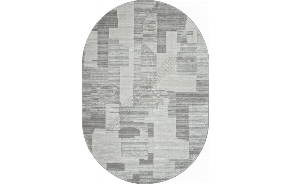 Ковер F190 - CREAM-GRAY - Овал - коллекция SIRIUS