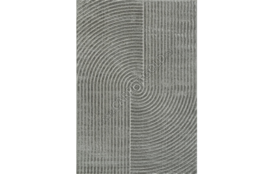 Ковер D801AG - GREY / GREY - Прямоугольник - коллекция JUNO