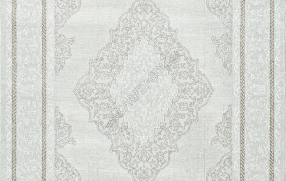 Ковер 26737A - CREAM / CREAM - Прямоугольник - коллекция RUBI
