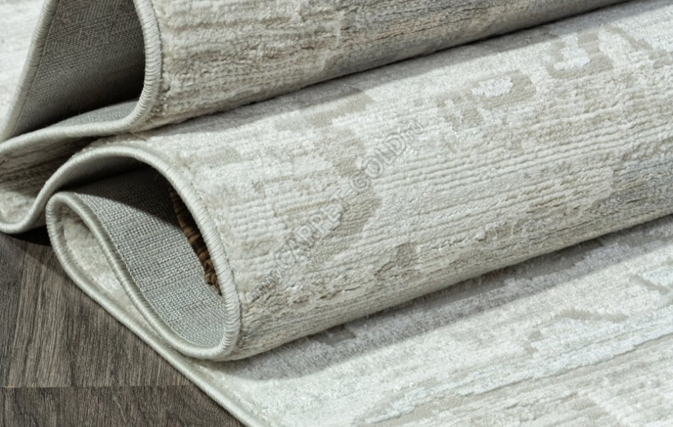 Ковер 28751A - CREAM / L.GREY - Прямоугольник - коллекция RUBI