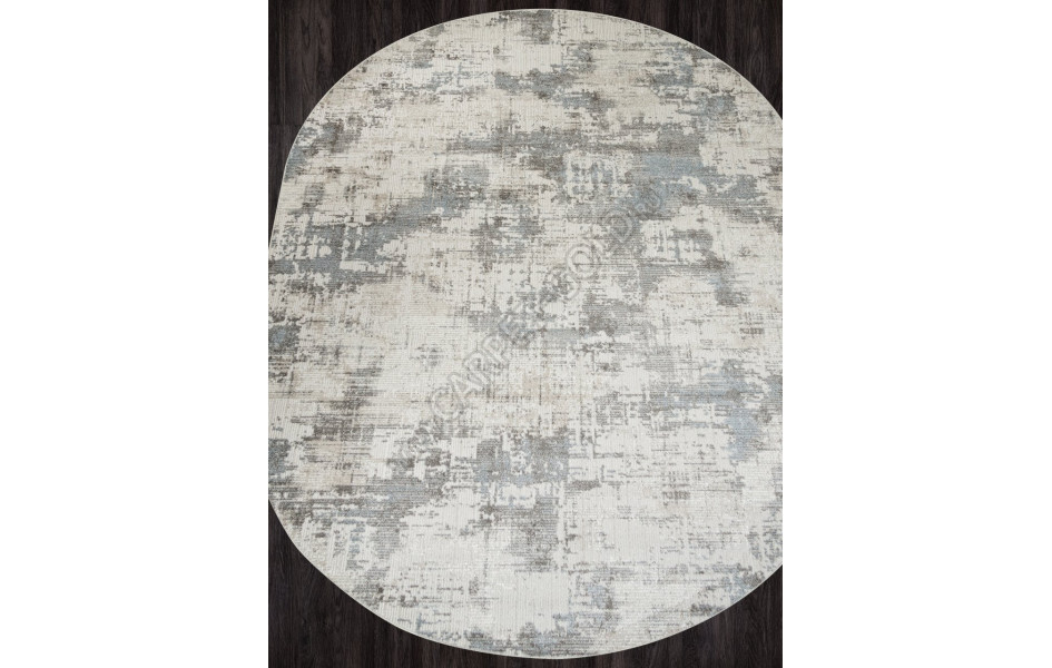 Ковер F230 - BEIGE-BLUE - Овал - коллекция NATUREL