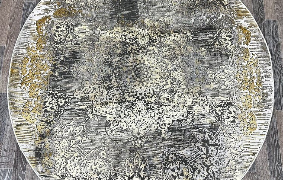 LISA AA627A IVORY / MUSTARD круг