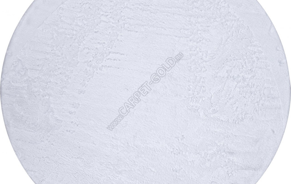 Ковер PX2000 - WHITE - Круг - коллекция RABBIT