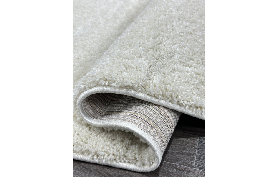 Ковер овальный с ворсом 42300_48222 кремовый