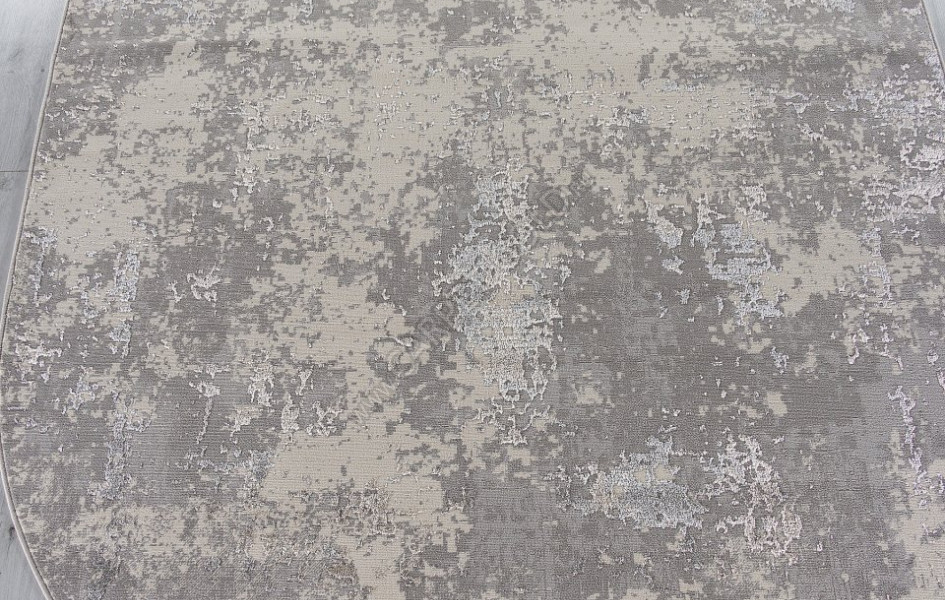 Ковер F477 - GRAY-BEIGE - Овал - коллекция LIMAN