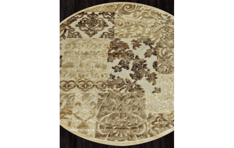 Ковер 938009 - 626260 - Круг - коллекция GENOVA