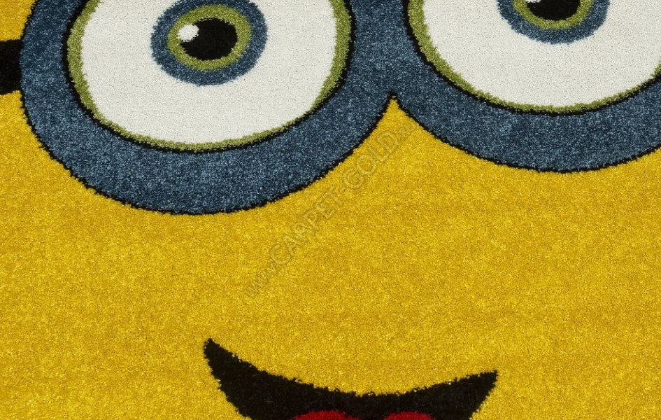 Ковер NC13 - YELLOW - Круг - коллекция SMILE